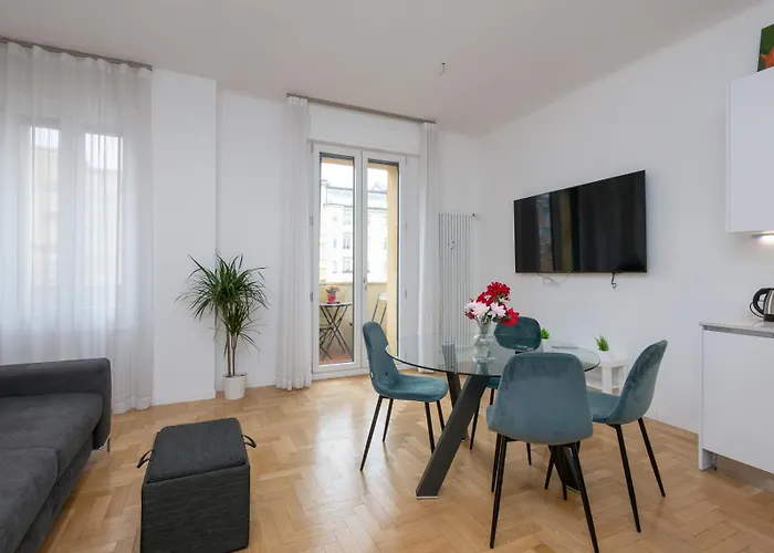 I-host - Bright 1br With Balcony In Milano